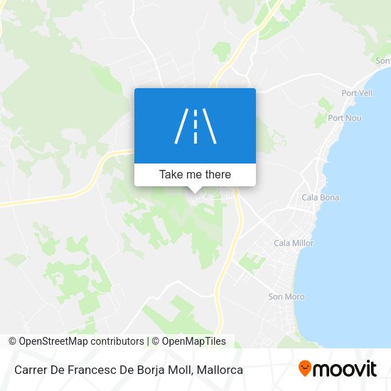 Carrer De Francesc De Borja Moll map