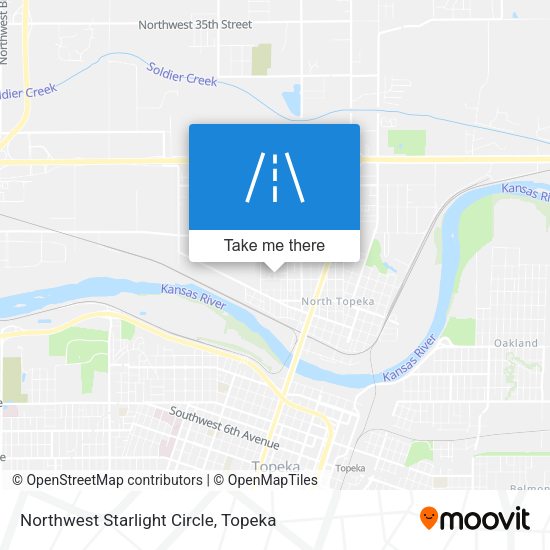 Mapa de Northwest Starlight Circle