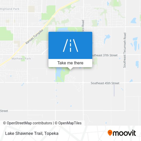 Mapa de Lake Shawnee Trail
