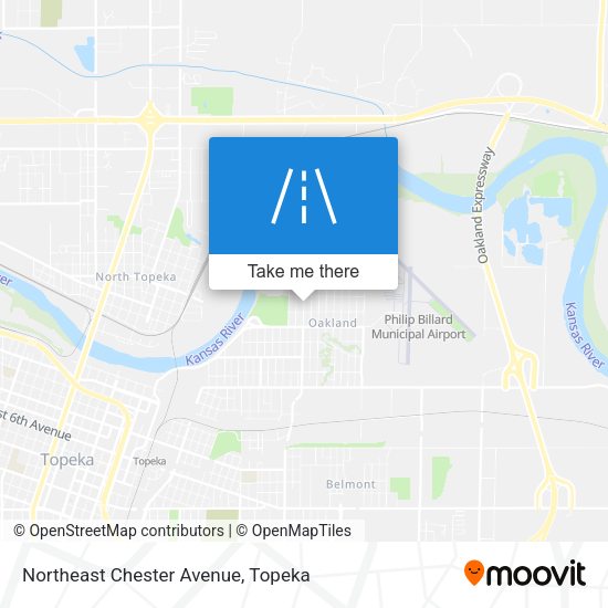 Mapa de Northeast Chester Avenue