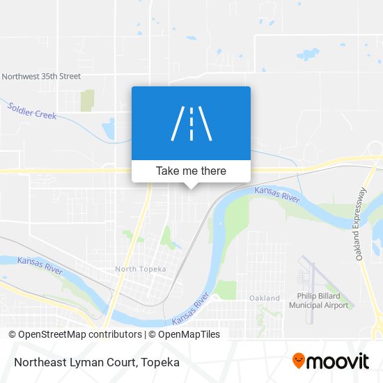 Northeast Lyman Court map