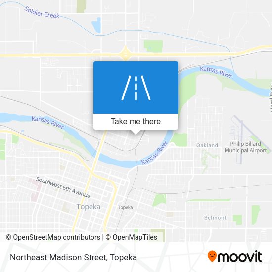Mapa de Northeast Madison Street