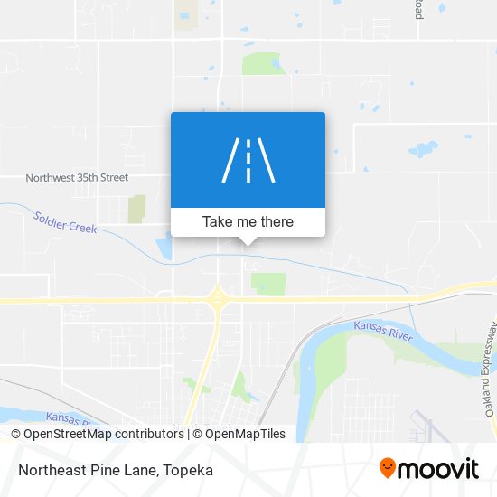 Mapa de Northeast Pine Lane