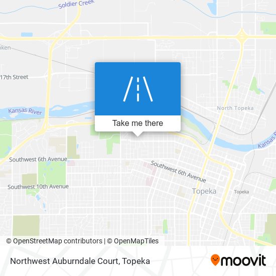 Northwest Auburndale Court map