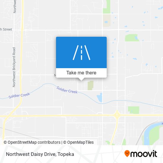 Northwest Daisy Drive map