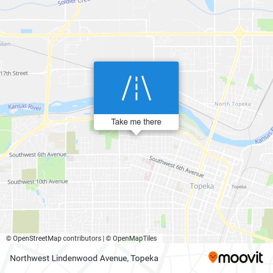 Northwest Lindenwood Avenue map