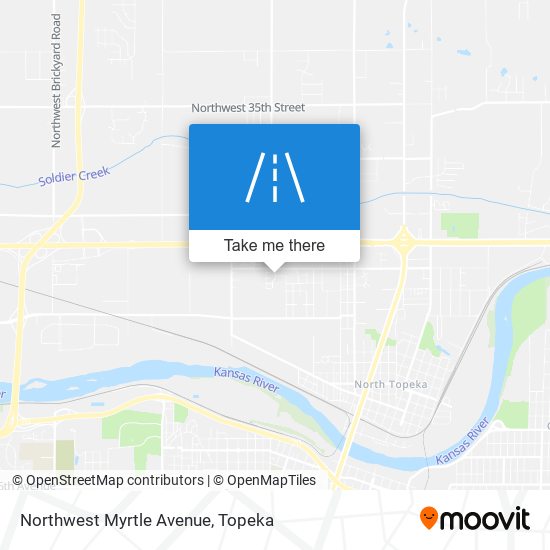 Northwest Myrtle Avenue map