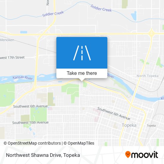 Northwest Shawna Drive map
