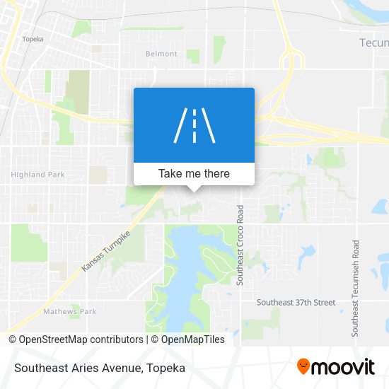 Mapa de Southeast Aries Avenue