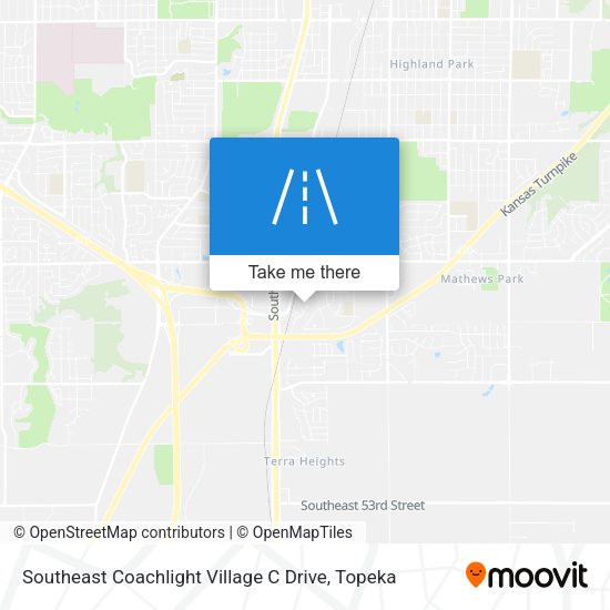 Southeast Coachlight Village C Drive map