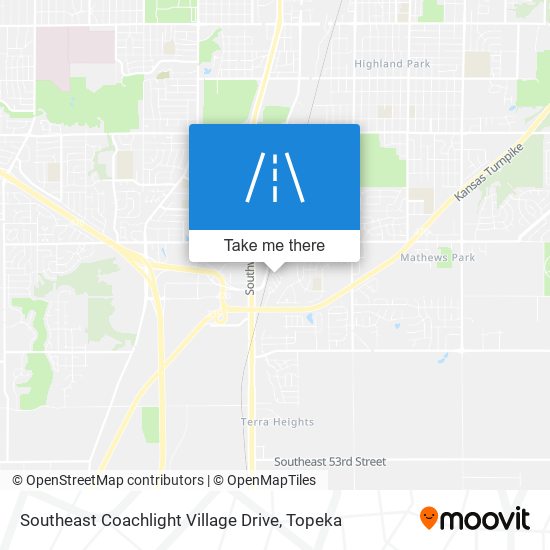 Southeast Coachlight Village Drive map