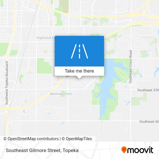 Southeast Gilmore Street map