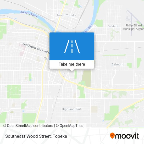 Mapa de Southeast Wood Street