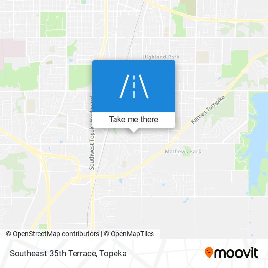 Mapa de Southeast 35th Terrace