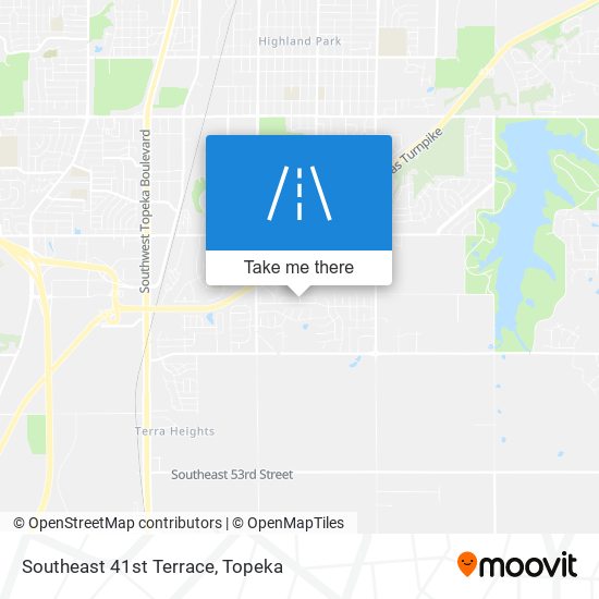 Mapa de Southeast 41st Terrace