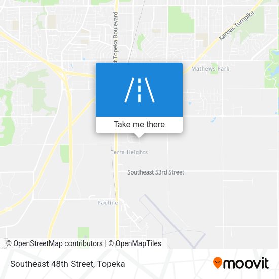 Southeast 48th Street map