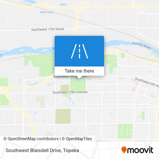 Southwest Blaisdell Drive map
