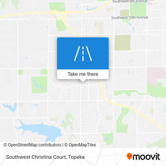 Mapa de Southwest Christina Court