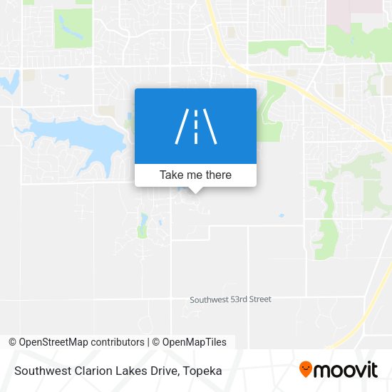 Southwest Clarion Lakes Drive map