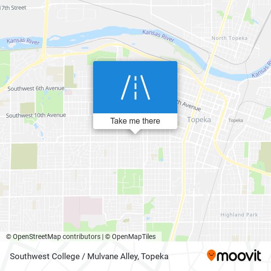 Southwest College / Mulvane Alley map