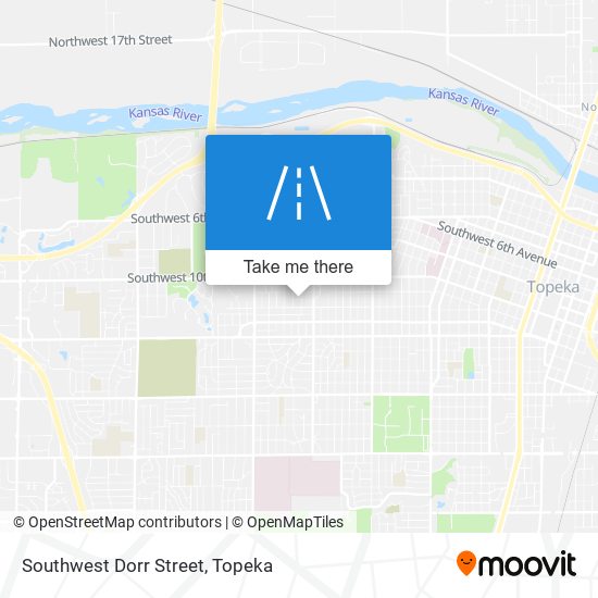 Mapa de Southwest Dorr Street