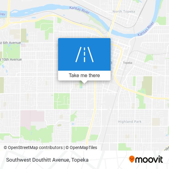Southwest Douthitt Avenue map