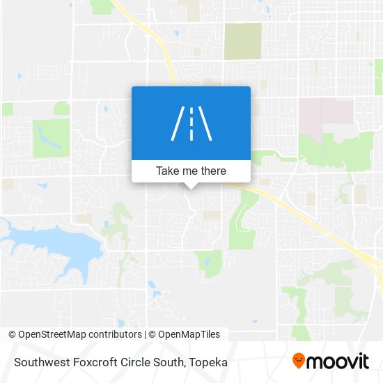 Mapa de Southwest Foxcroft Circle South