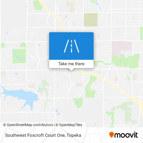 Southwest Foxcroft Court One map