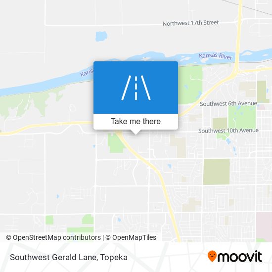 Mapa de Southwest Gerald Lane