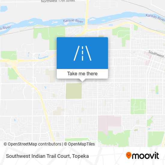 Mapa de Southwest Indian Trail Court