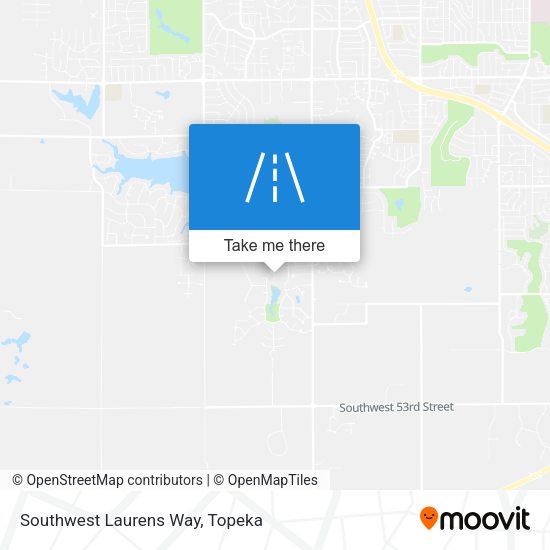 Southwest Laurens Way map