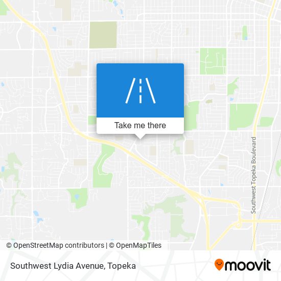 Southwest Lydia Avenue map