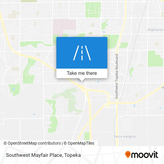 Mapa de Southwest Mayfair Place