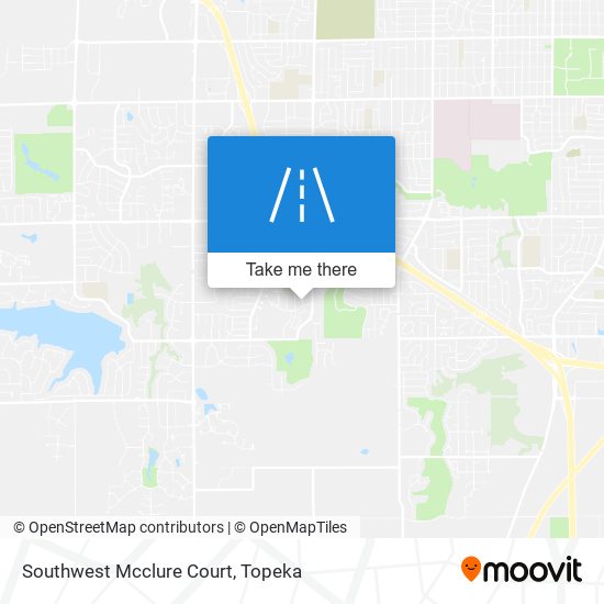 Mapa de Southwest Mcclure Court