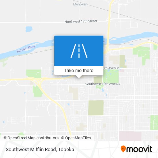 Mapa de Southwest Mifflin Road