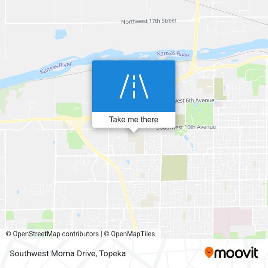 Southwest Morna Drive map