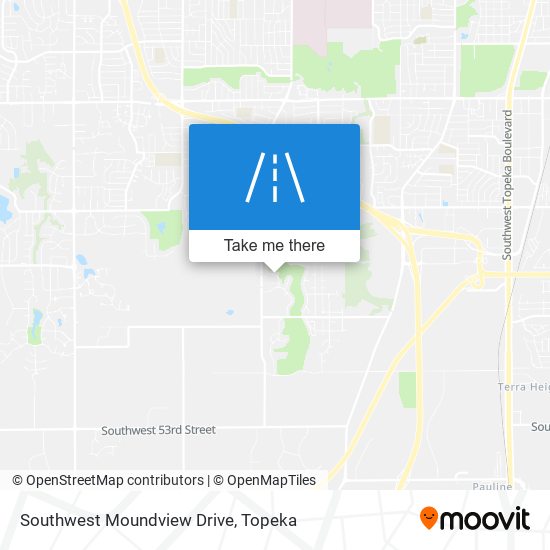Southwest Moundview Drive map