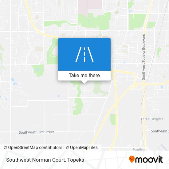 Southwest Norman Court map