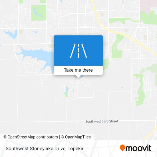 Southwest Stoneylake Drive map