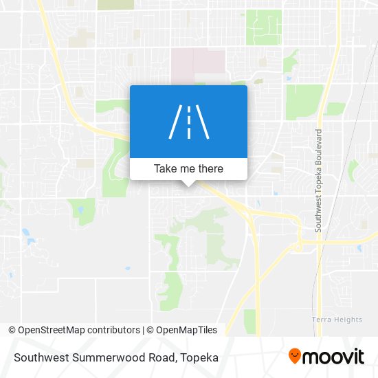 Southwest Summerwood Road map