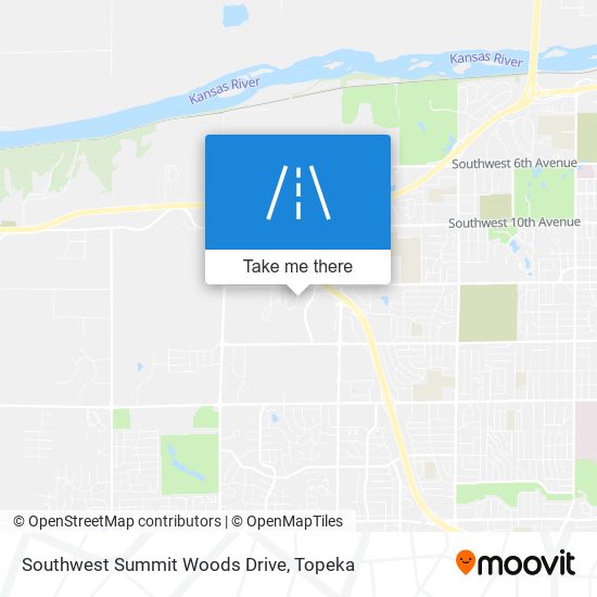 Southwest Summit Woods Drive map