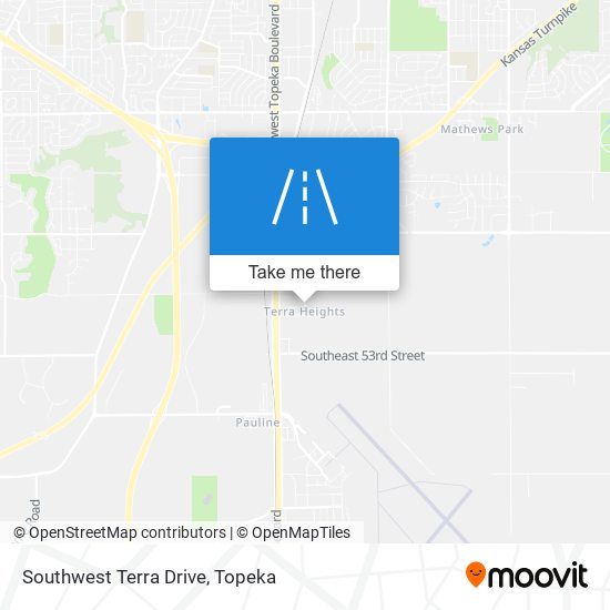 Southwest Terra Drive map