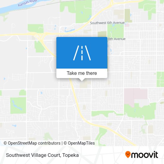 Southwest Village Court map