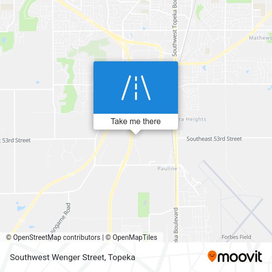 Southwest Wenger Street map