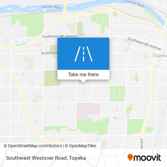 Mapa de Southwest Westover Road