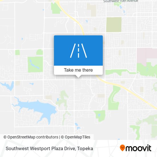 Mapa de Southwest Westport Plaza Drive