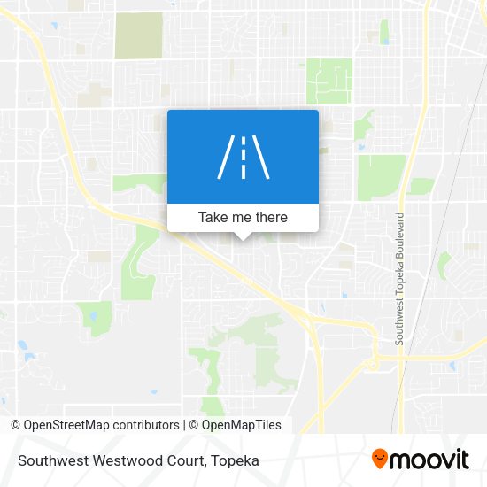 Southwest Westwood Court map