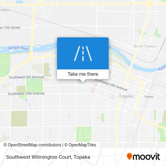 Southwest Wilmington Court map