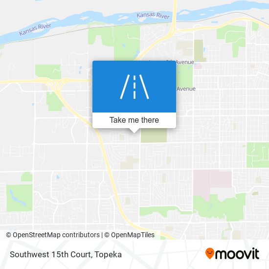 Mapa de Southwest 15th Court