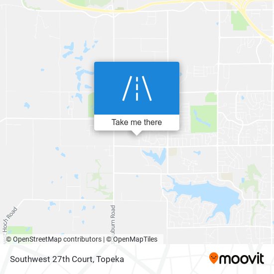 Mapa de Southwest 27th Court